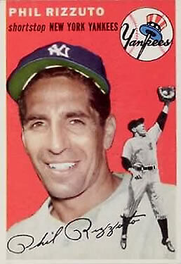 1954 Topps #17 Phil Rizzuto - Vg+