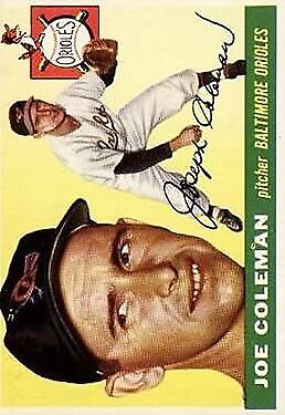 1955 Topps #162 Joe Coleman - NM