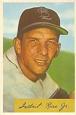 1954 Bowman #30 Del Rice - NM