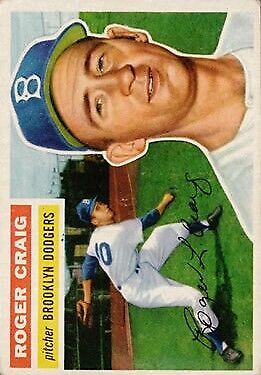 1956 Topps #63 Roger Craig RC - Vg+