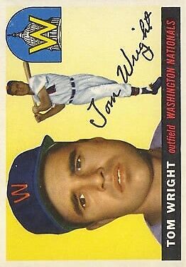 1955 Topps #141 Tom Wright - NM