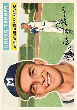 1956 Topps #69 Chuck Tanner - NM