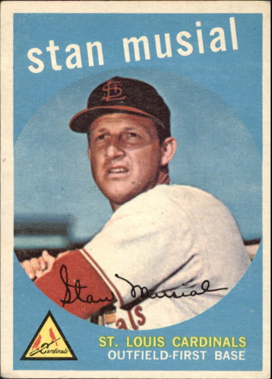 1959 Topps #150 Stan Musial - NM
