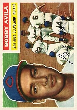 1956 Topps #132 Bobby Avila - NM