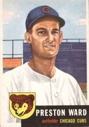 1953 Topps #173 Preston Ward - VG