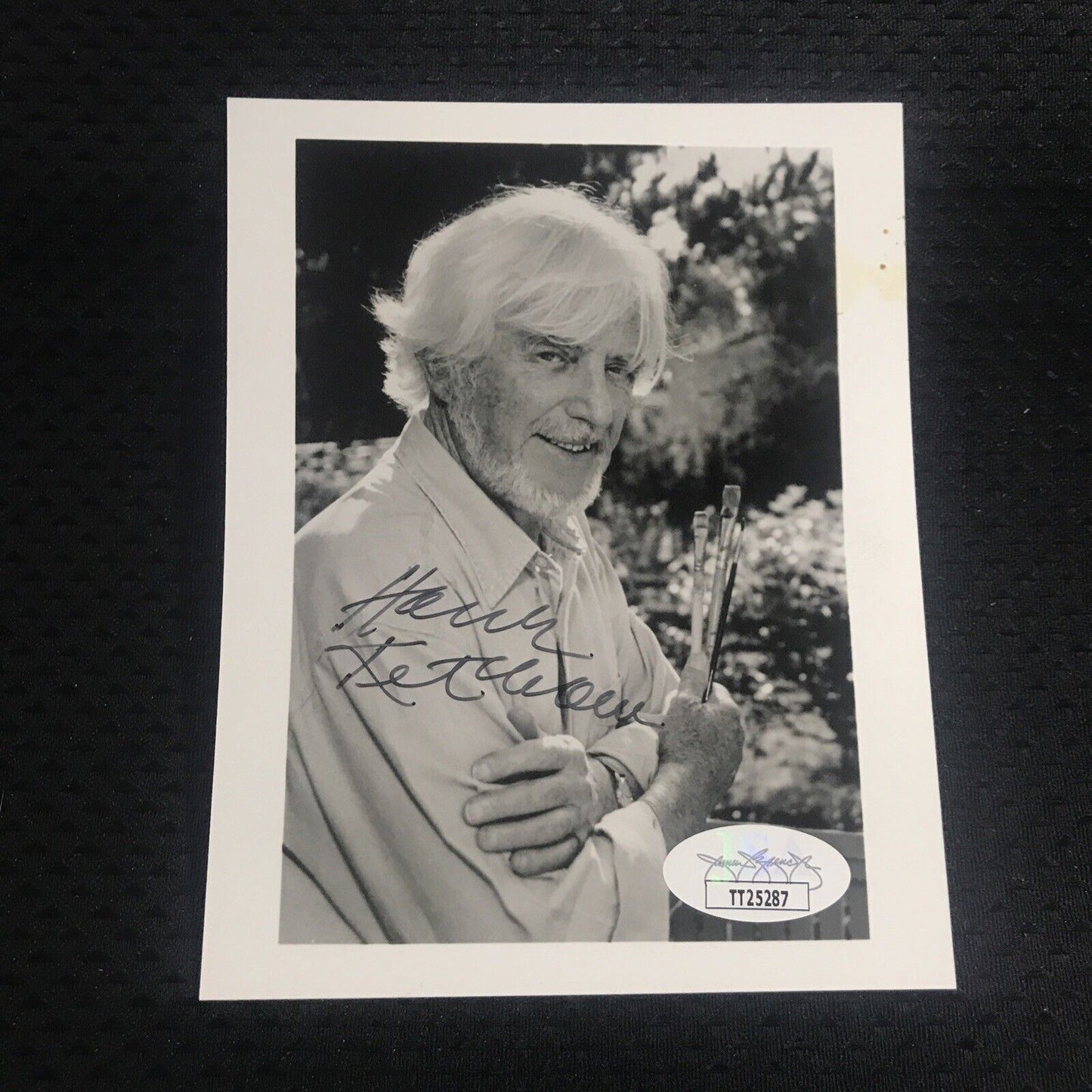HANK KETCHAM SIGNED PHOTO CARTOONIST DENNIS THE MENACE AUTOGRAPH JSA COA🔥