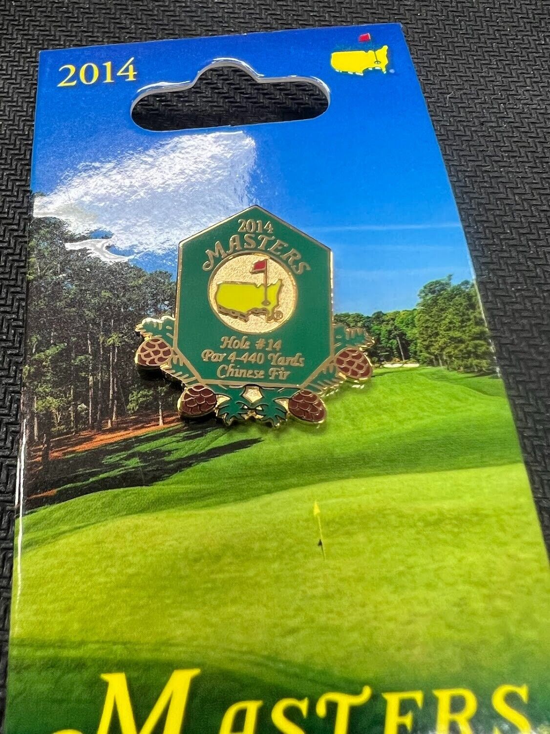 2014 MASTERS COMMEMORATIVE PIN (BUBBA WATSON YEAR)
