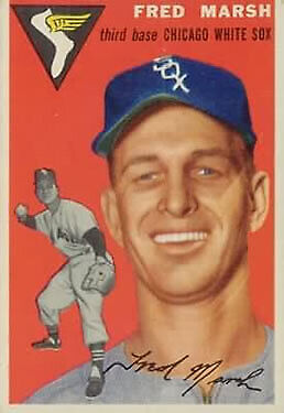 1954 Topps #218 Fred Marsh - NM
