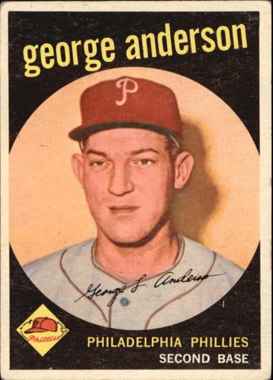 1959 Topps #338 Sparky Anderson RC - NM