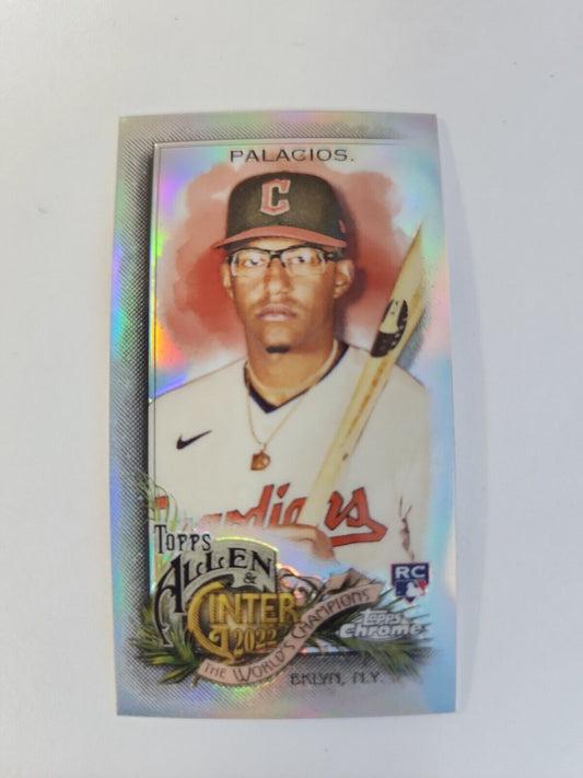 RICHIE PALACIOS SILVER REFRACTOR Mini 2022 Topps Allen & Ginter Chrome RC