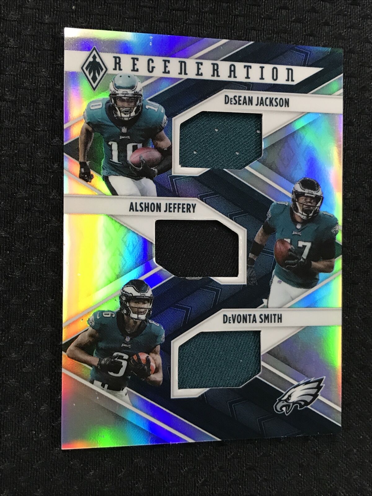 2021 Devonta Smith Desean Jackson Alshon Jeffery Phoenix Regeneration Patch /99