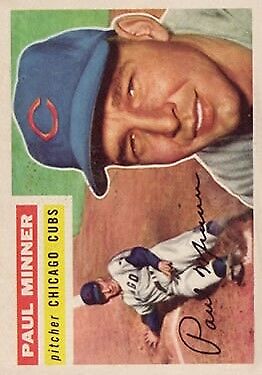 1956 Topps #182 Paul Minner - NM