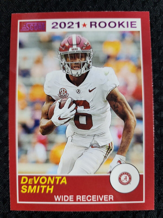 2021 Chronicles Score DeVonta Smith RC #63 PINK SP Eagles