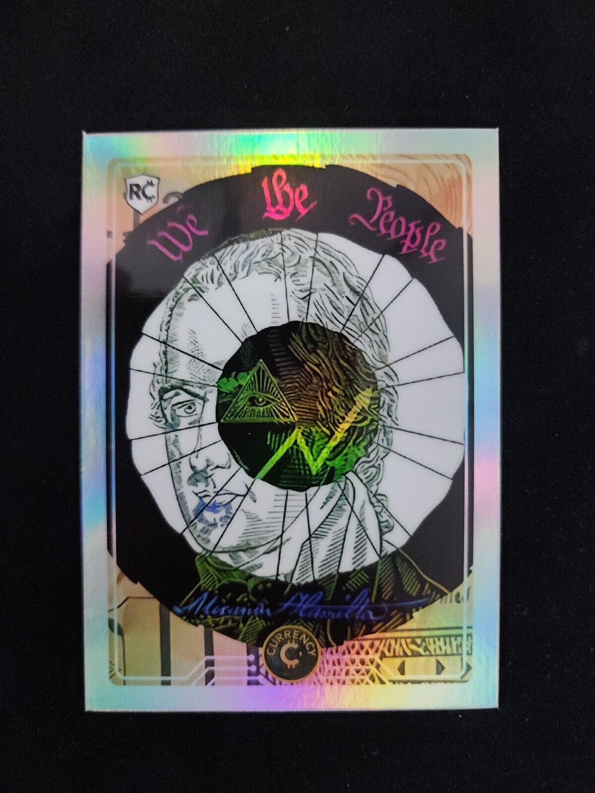 Alexander Hamilton #43 RC holo Cardsmiths Currency 2022 Series One