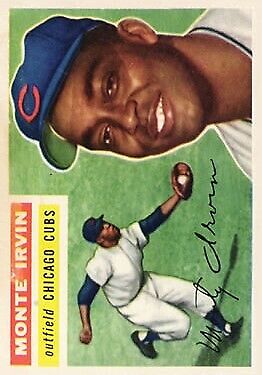 1956 Topps #194 Monte Irvin - Vg+