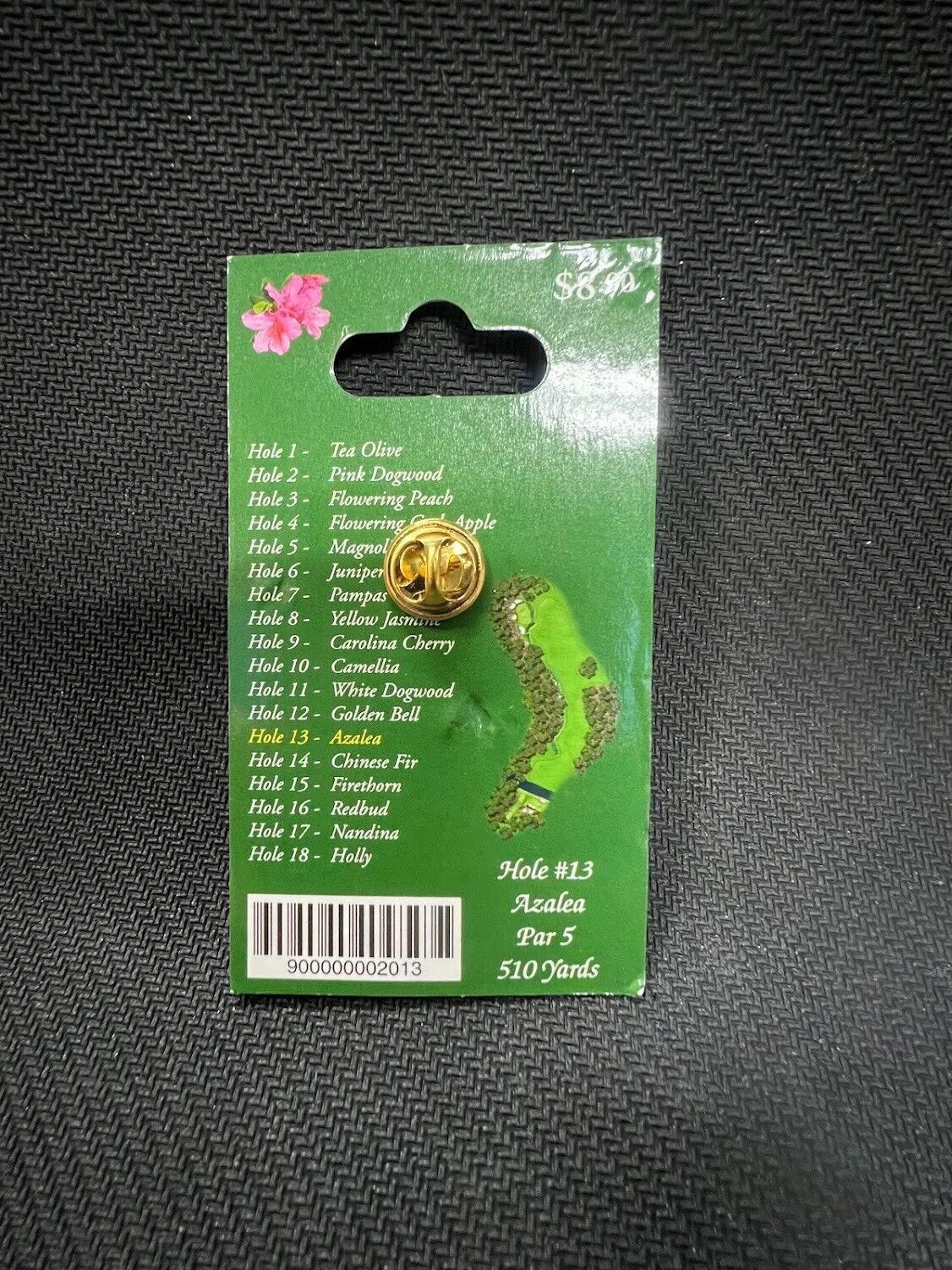 2013 Masters Commemorative Pin golf - Adam Scott wins