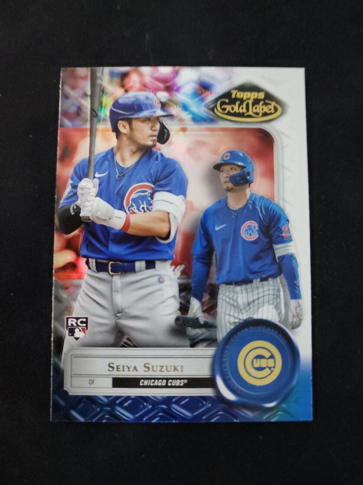 2022 Topps Gold Label SEIYA SUZUKI Base #82 Class 3 Rookie RC SP CHICAGO CUBS