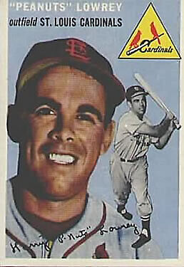 1954 Topps #158 Peanuts Lowrey - NM