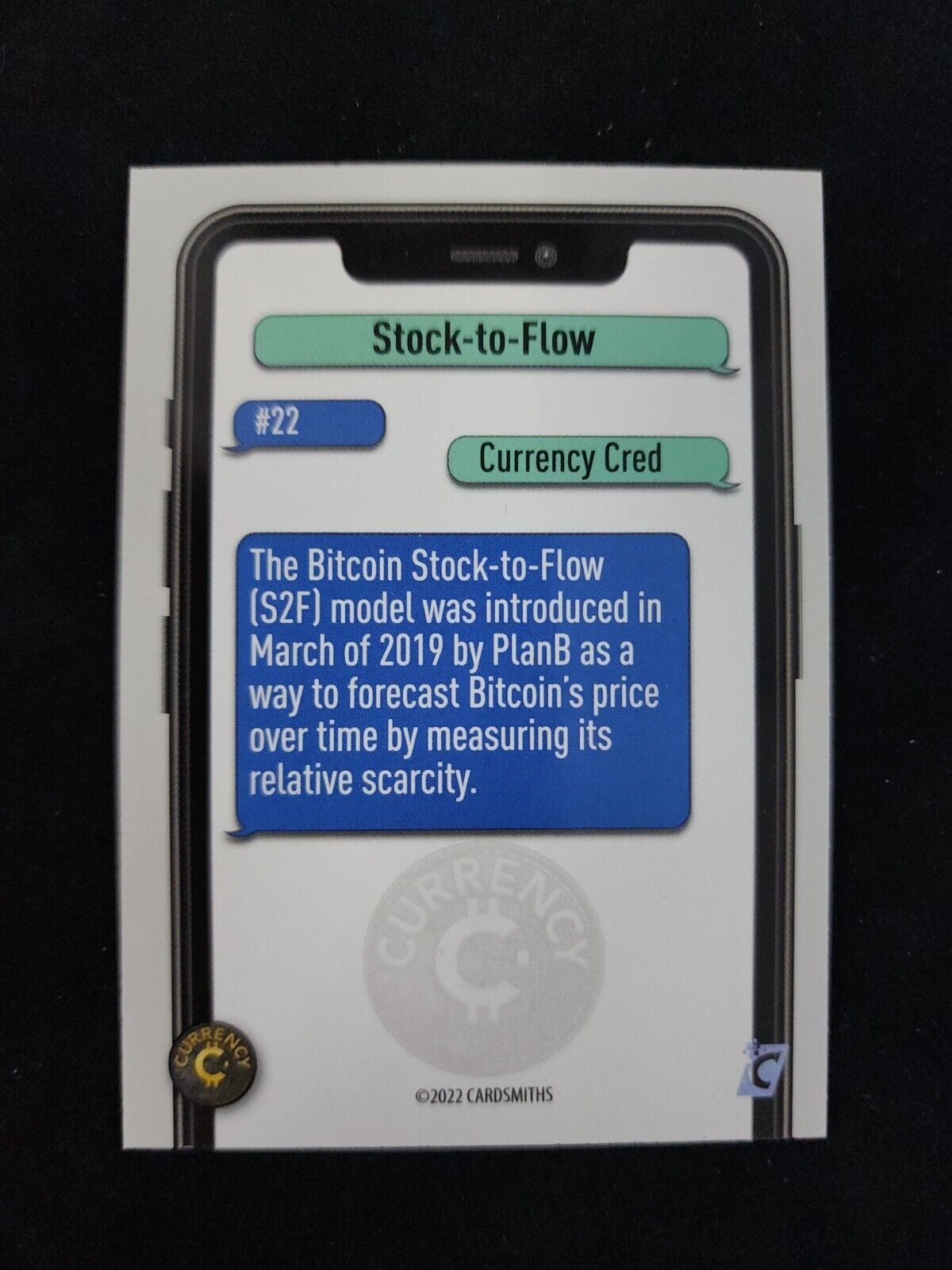 2022 Cardsmiths Currency Series 1 - 1st Edition - Stock-to-Flow #22