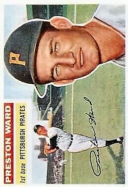 1956 Topps #328 Preston Ward - NM