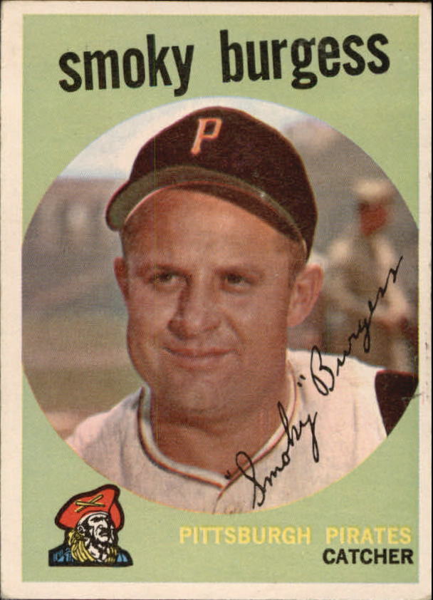 1959 Topps #432 Smoky Burgess - NM