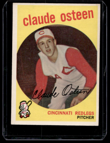 1959 Topps #224 Claude Osteen RC - NM