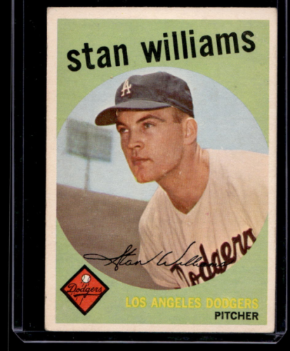 1959 Topps #53 Stan Williams RC - NM