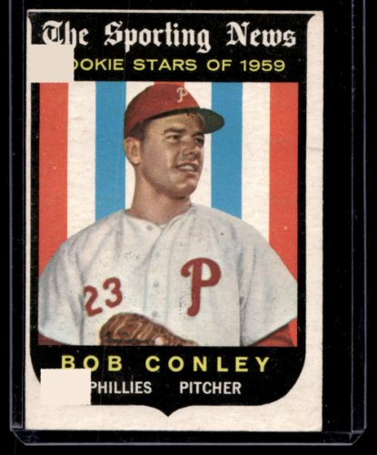 1959 Topps #121 Bob Conley RS RC - NM