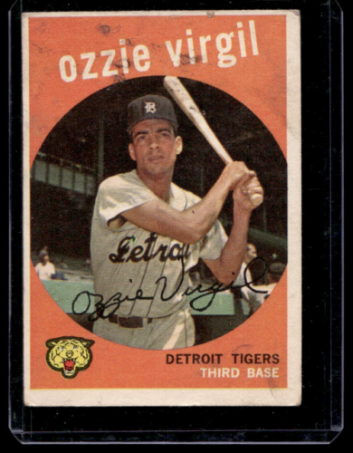 1959 Topps #203 Ossie Virgil - NM