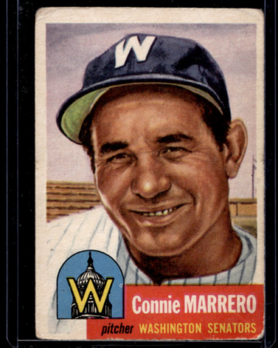 1953 Topps #13 Conrado Marrero DP - G-VG