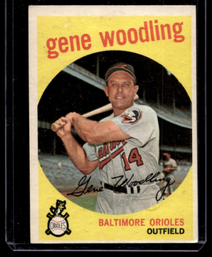 1959 Topps #170 Gene Woodling - NM