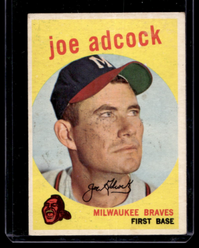 1959 Topps #315 Joe Adcock - NM