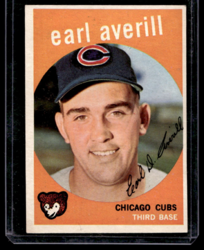 1959 Topps #301 Earl Averill Jr. RC - NM
