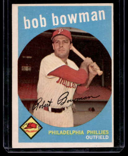 1959 Topps #221 Bob Bowman - NM