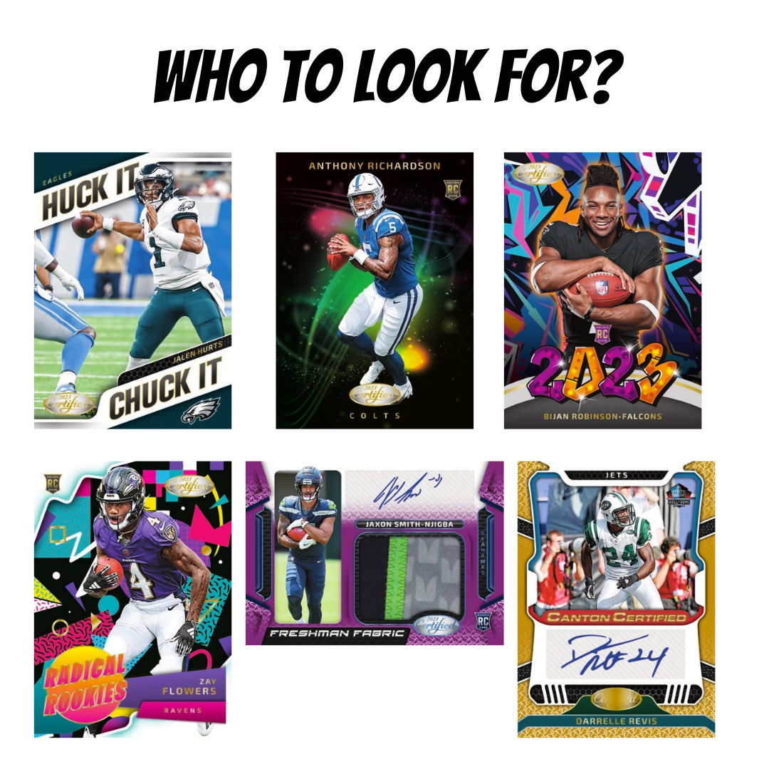 BOX BREAK SPOTS: 2023 Certified Football Hobby Box