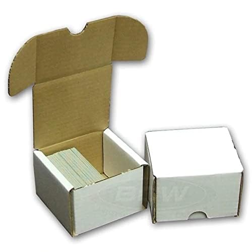 BCW 200 Count Trading Card Storage Box | Cardboard Organizer for Baseb BoxSeat Collectibles BCW 200 Count Trading Card Storage Box | Cardboard Organizer for Baseb BoxSeat Collectibles