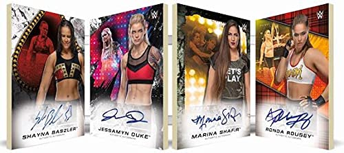 2021 Topps WWE Women's Division Hobby Box - 1 Autograph and 1 Relic Card Guaranteed - 60 Cards Per Box