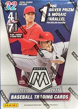 2021 Panini Mosaic Baseball Blaster Box