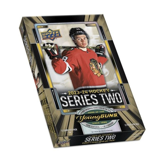 2023-24 upper deck Hockey series 2 Hobby Box Young Guns Conner Bedard