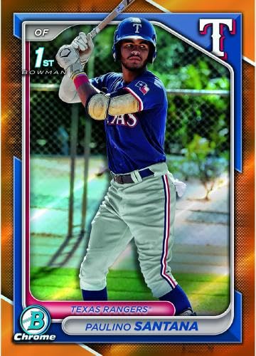 2024 Topps Bowman Chrome Baseball Factory Sealed Mega Box - Baseball Complete Sets