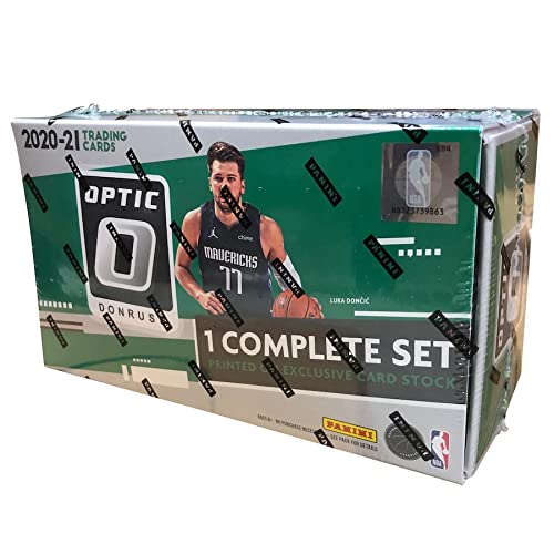 2020-21 NBA Donruss Optic Basketball 200 Card Complete Set With 5 Card Bonus- Fanatics Exclusive