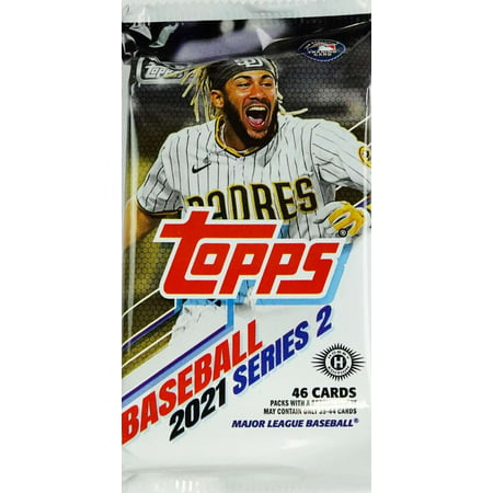 MLB Topps 2021 Series 2 Baseball Trading Card JUMBO HOBBY Pack (46 Cards)