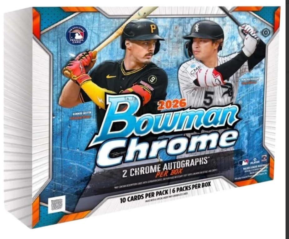 2026 Bowman Chrome Baseball HOBBY BOX