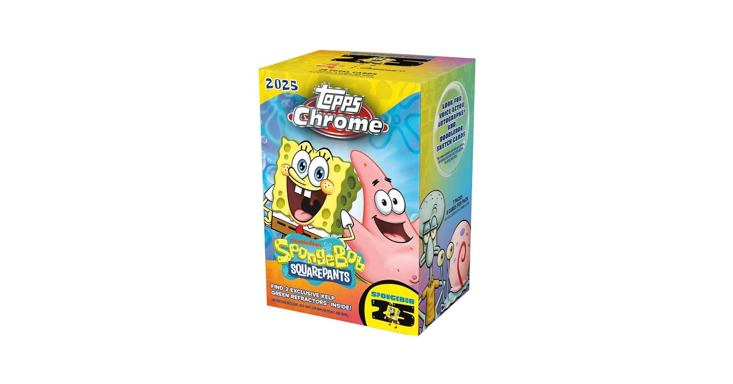 2025 Topps Chrome SpongeBob BLASTER BOX