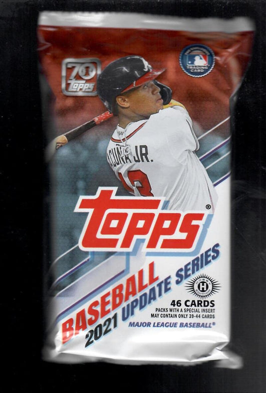 2021 UPDATE SERIES JUMBO HOBBY PACK 46 CARDS