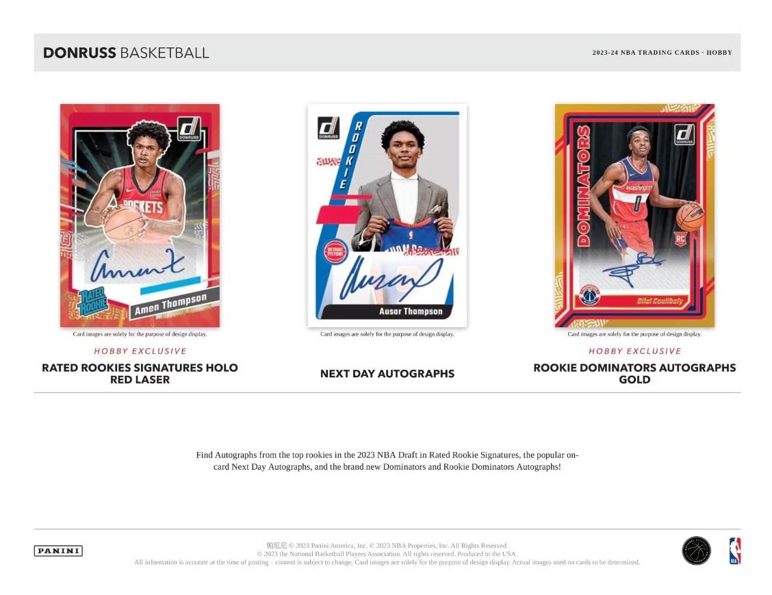 2023-24 Panini Donruss Basketball Hobby Box