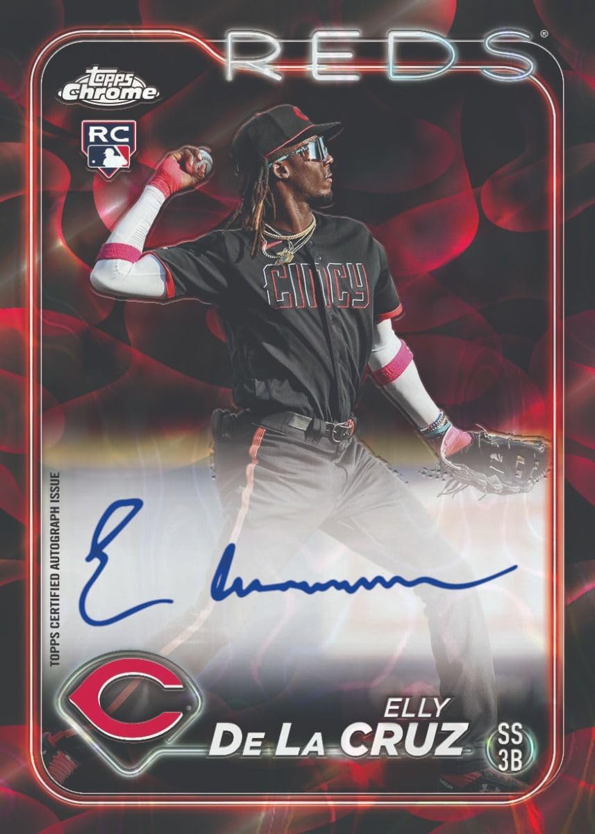 2024 Topps Chrome Update Series Baseball - Hobby Trading Card Box (1 Autograph Per Box)