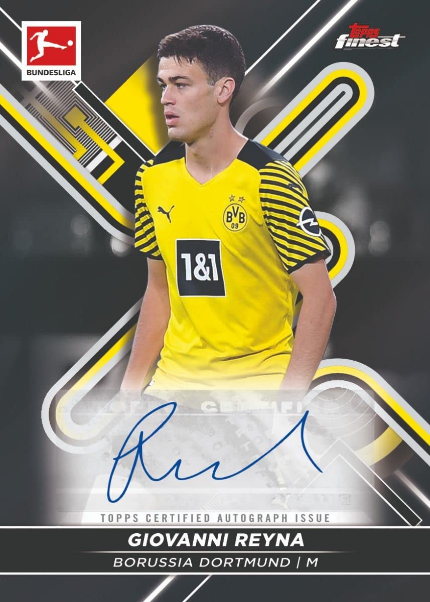 2021/22 Topps Finest Bundesliga Soccer HOBBY box (12 pks/bx)