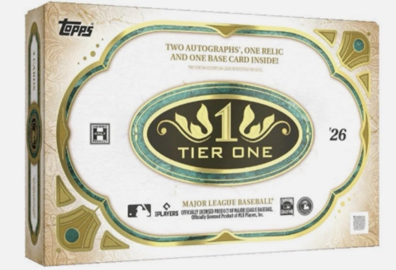 2026 Topps Tier One Baseball HOBBY BOX