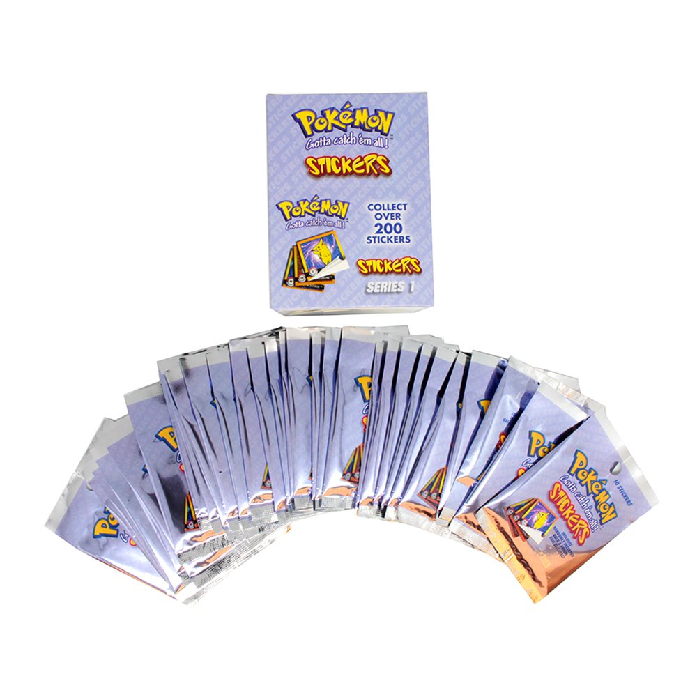 Pokemon Stickers (30 Count) Series 1